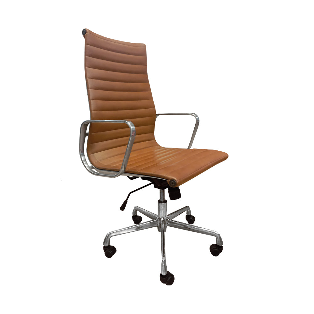 Silla Aluminum Alta Cuero